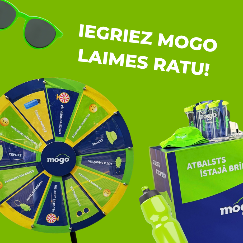 Iegriez ratu, piedalies Mogo izaicinājumā un laimē: